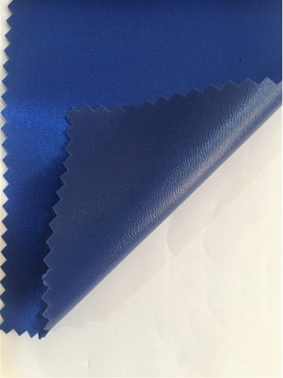 JS-CNYI-有光色丁發泡-24 尼龍面料  背囊/雨衣面料   防水 防油 圍裙布料 45度照